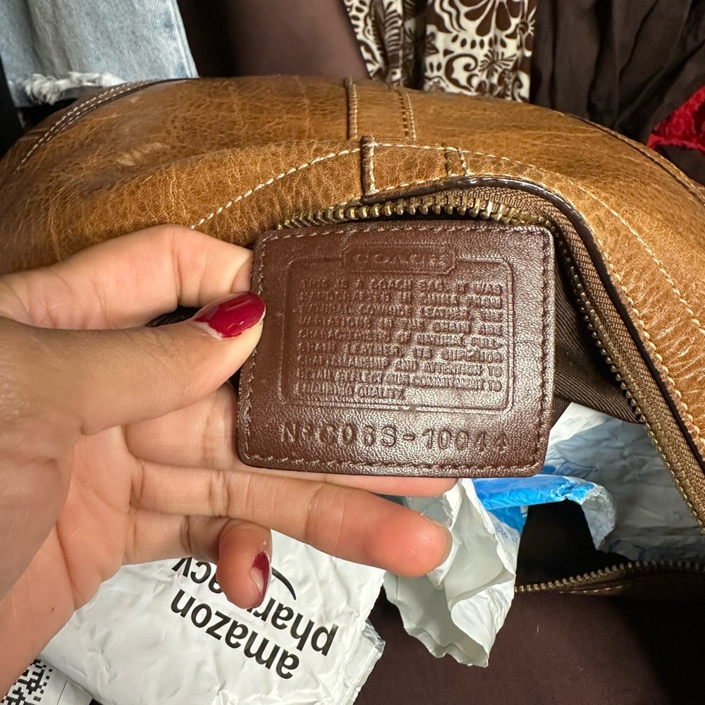 Coach Braided Leather Soho Hobo Bag - Picture 5 of 6